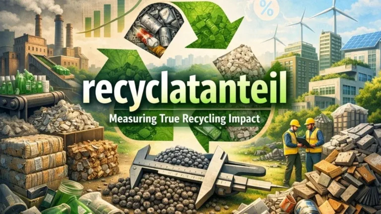 Recyclatanteil Explained: What It Means and Why It Matters for Sustainable Production