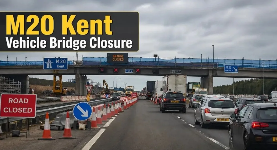 M20 Kent Vehicle Bridge Closure