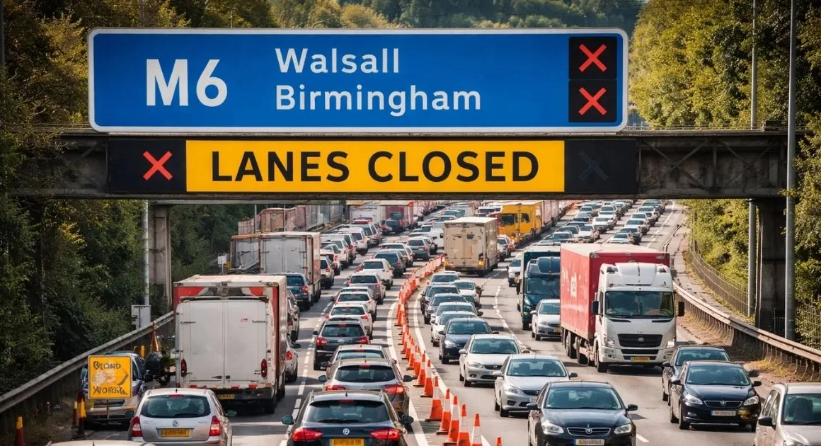 M6 Walsall Birmingham Lanes Closure: Complete Guide to Delays, Causes, and Alternative Routes