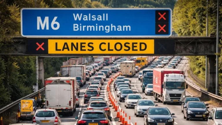 M6 Walsall Birmingham Lanes Closure: Complete Guide to Delays, Causes, and Alternative Routes