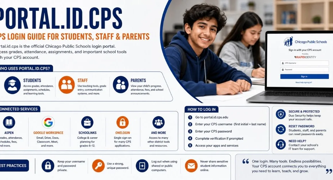 Portal.id.cps: The Complete Guide to Chicago Public Schools Login, Account Setup, and Access