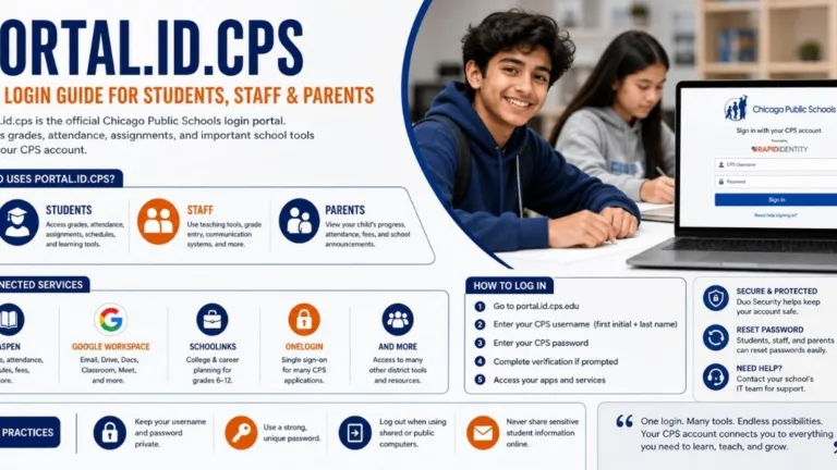 Portal.id.cps: The Complete Guide to Chicago Public Schools Login, Account Setup, and Access