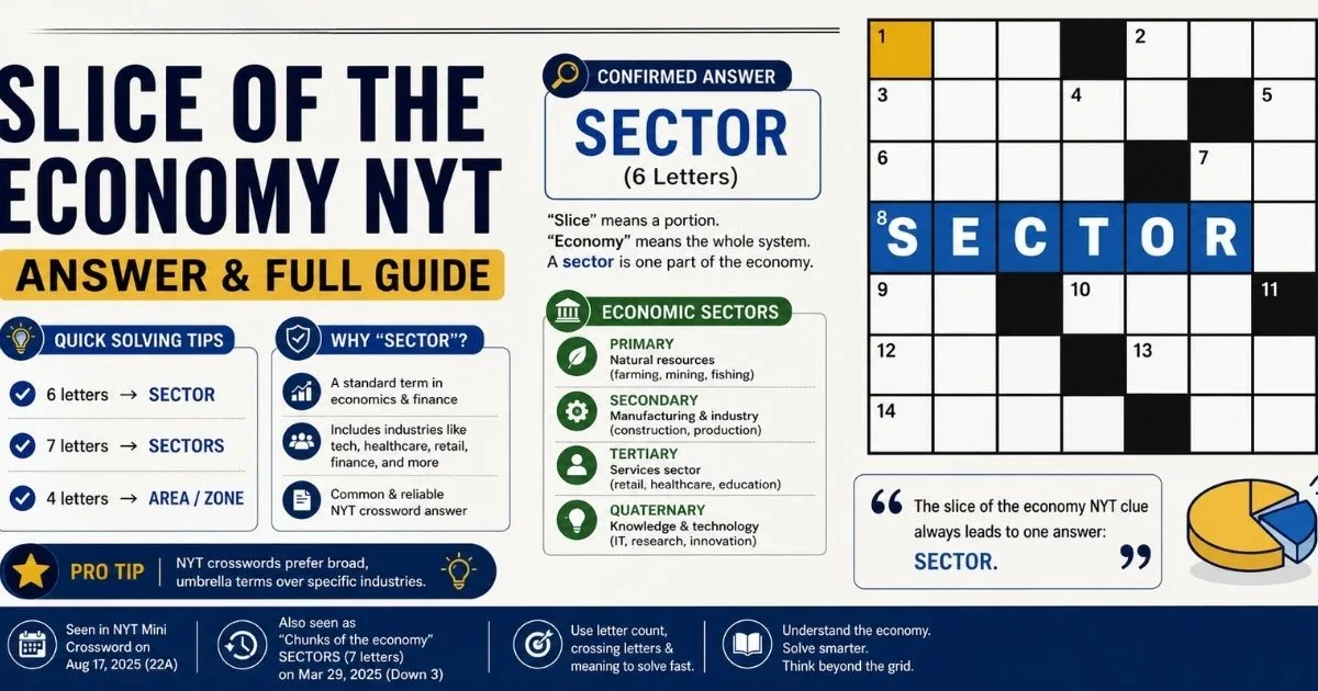 Slice of the Economy NYT