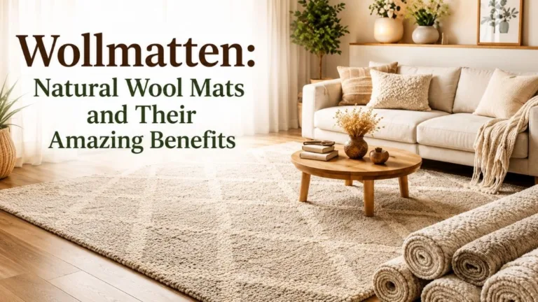 Wollmatten: Natural Wool Mats and Their Amazing Benefits