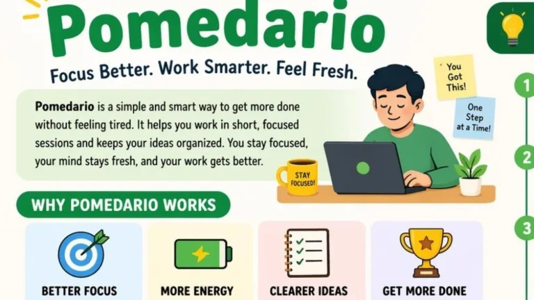 Pomedario Explained: The Smarter Focus Method That Beats Mental Fatigue